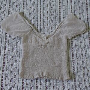 LOVETREE COTTAGE Y2K crop top size S